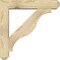 Ekena Millwork Funston Craftsman Rough Sawn Bracket w/ Offset Brace, Douglas Fir, 6"W x 28"D x 28"H BKT0604X28X28FST04RDF - alternate 3